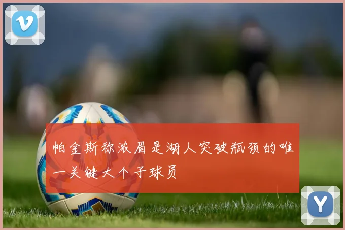 帕金斯称浓眉是湖人突破瓶颈的唯一关键大个子球员